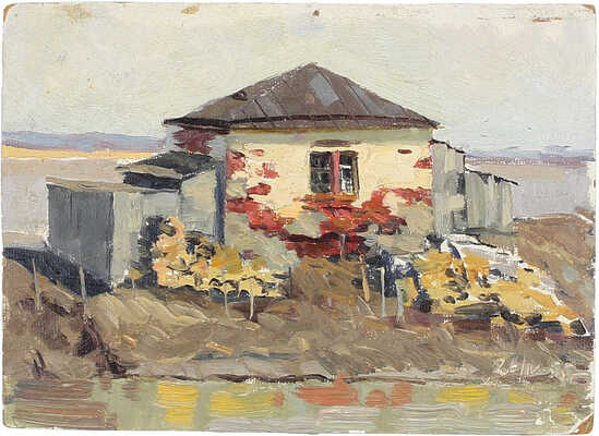 Кузнецов Николай Дмитриевич. Домик на берегу